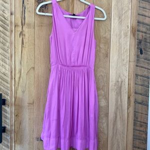 Orchid colored Banana Republic dress